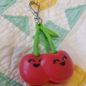 Cute Red Cherry Sanitizer Holder